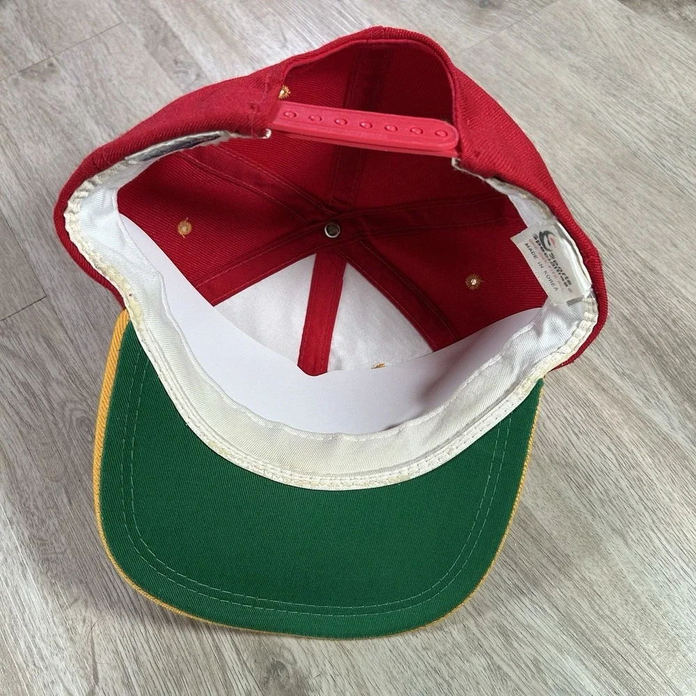 VTG Sports Specialties Kansas City Chiefs Script Snapback Hat NFL Red‎ Wool Cap